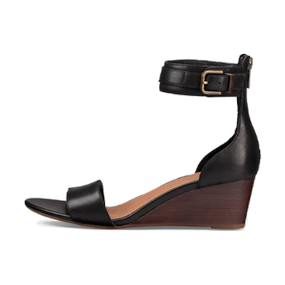 (W) UGG Char Black Sandals 'Black'