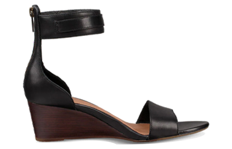 (W) UGG Char Black Sandals 'Black' 圖 2