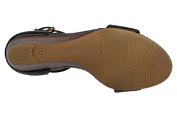 (W) UGG Char Black Sandals 'Black' 圖 6