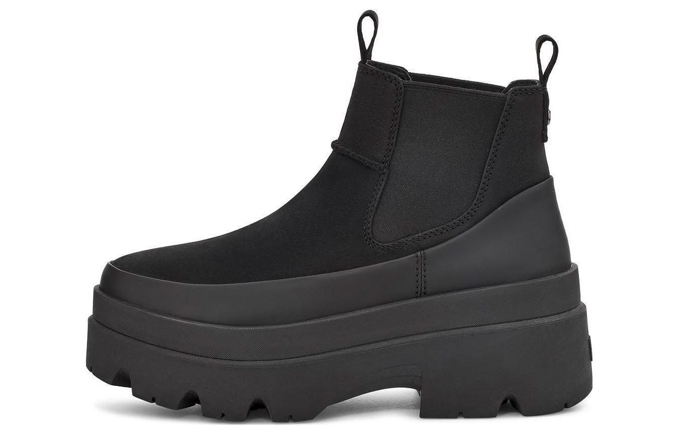 (Women) UGG Brisbane Chelsea Boot 'Black' 1143842-BLK