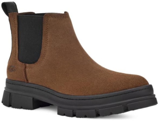 (W) UGG 브라운 가죽 첼시 부츠 (UGG Brown Leather Chelsea Boots) 9725552-BLK Order (W) UGG 브라운 가죽 첼시 부츠 (UGG Brown Leather Chelsea Boots) 9725552-BLK