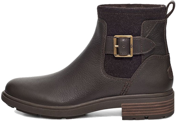 (Women) UGG Chelsea Boot 'Coffee Brown Leather Buckle with Zip' 1120775-SLTH Buy (Women) UGG Chelsea Boot 'Coffee Brown Leather Buckle with Zip' 1120775-SLTH
