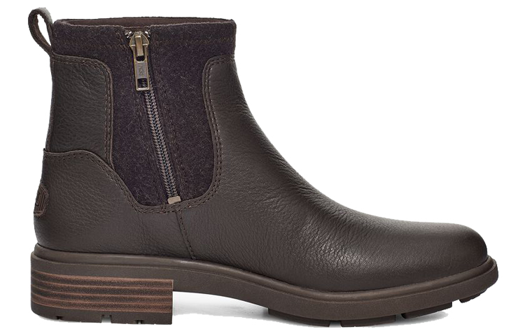 Order (W) UGG 车靴 "咖啡棕色皮革搭扣拉链" 1120775-SLTH