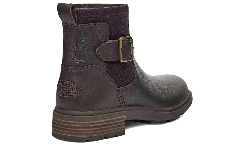 Lookbook (W) UGG 车靴 "咖啡棕色皮革搭扣拉链" 1120775-SLTH