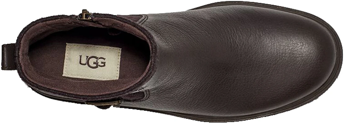 (W) UGG 车靴 "咖啡棕色皮革搭扣拉链" 1120775-SLTH Shop (W) UGG 车靴 "咖啡棕色皮革搭扣拉链" 1120775-SLTH