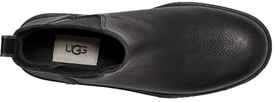 UGG 防水皮革時尚切爾西靴 女款 黑色 Shop UGG 防水皮革時尚切爾西靴 女款 黑色