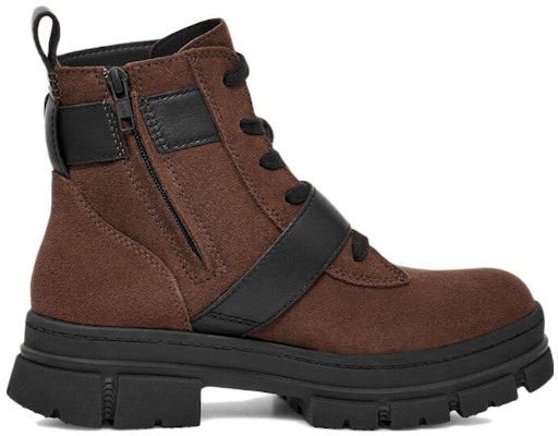 UGG 皮革絨面 防水保暖 中筒 切爾西靴 女款 深棕色 Order UGG 皮革絨面 防水保暖 中筒 切爾西靴 女款 深棕色