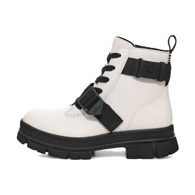 (W) UGG Ashton Lace Up Boot 'White'