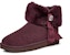 (W) UGG But Salji Mini Berbulu Tali Ungu/Merah 1106909-LGE