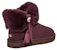 (W) UGG But Salji Mini Berbulu Tali Ungu/Merah 1106909-LGE