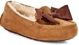 Lookbook (Women) UGG Clara Glam Bow Stay Warm Cozy Athleisure Casual Sports Shoe Brown 1103131-CHE