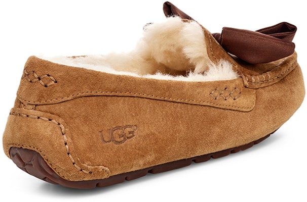 (Women) UGG Clara Glam Bow Stay Warm Cozy Athleisure Casual Sports Shoe Brown 1103131-CHE Shop (Women) UGG Clara Glam Bow Stay Warm Cozy Athleisure Casual Sports Shoe Brown 1103131-CHE