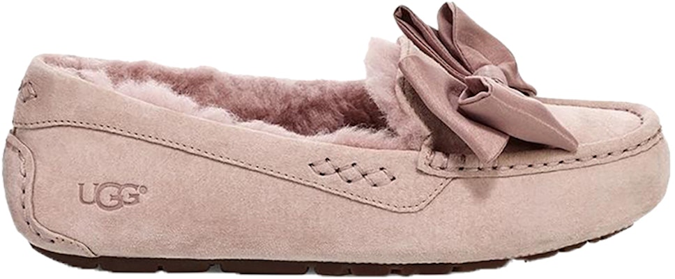 (Women) UGG Clara Glam Bow Slip on Pink 1103131-DUS Order (Women) UGG Clara Glam Bow Slip on Pink 1103131-DUS