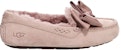 (W) UGG Clara Glam Bow Slip On Merah Jambu 1103131-DUS