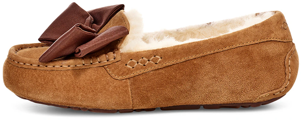 (W) UGG Clara Glam Bow Warme Gemütliche Freizeit Sportschuhe Braun 1103131-CHE Buy (W) UGG Clara Glam Bow Warme Gemütliche Freizeit Sportschuhe Braun 1103131-CHE