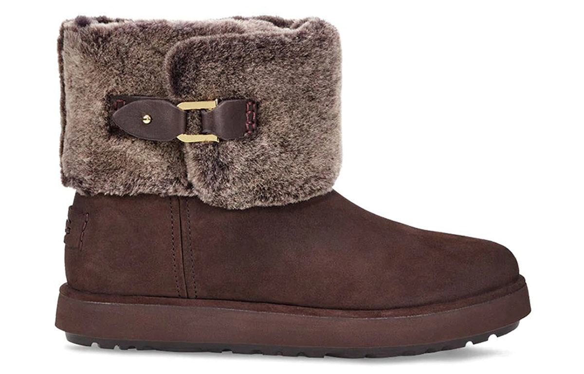 (W) UGG Classic Berge Mini 'Dark Red' 圖 2