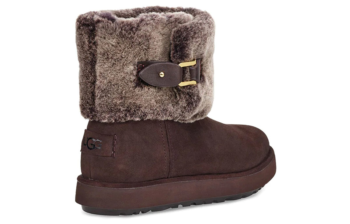 (W) UGG Classic Berge Mini 'Dark Red' 圖 4