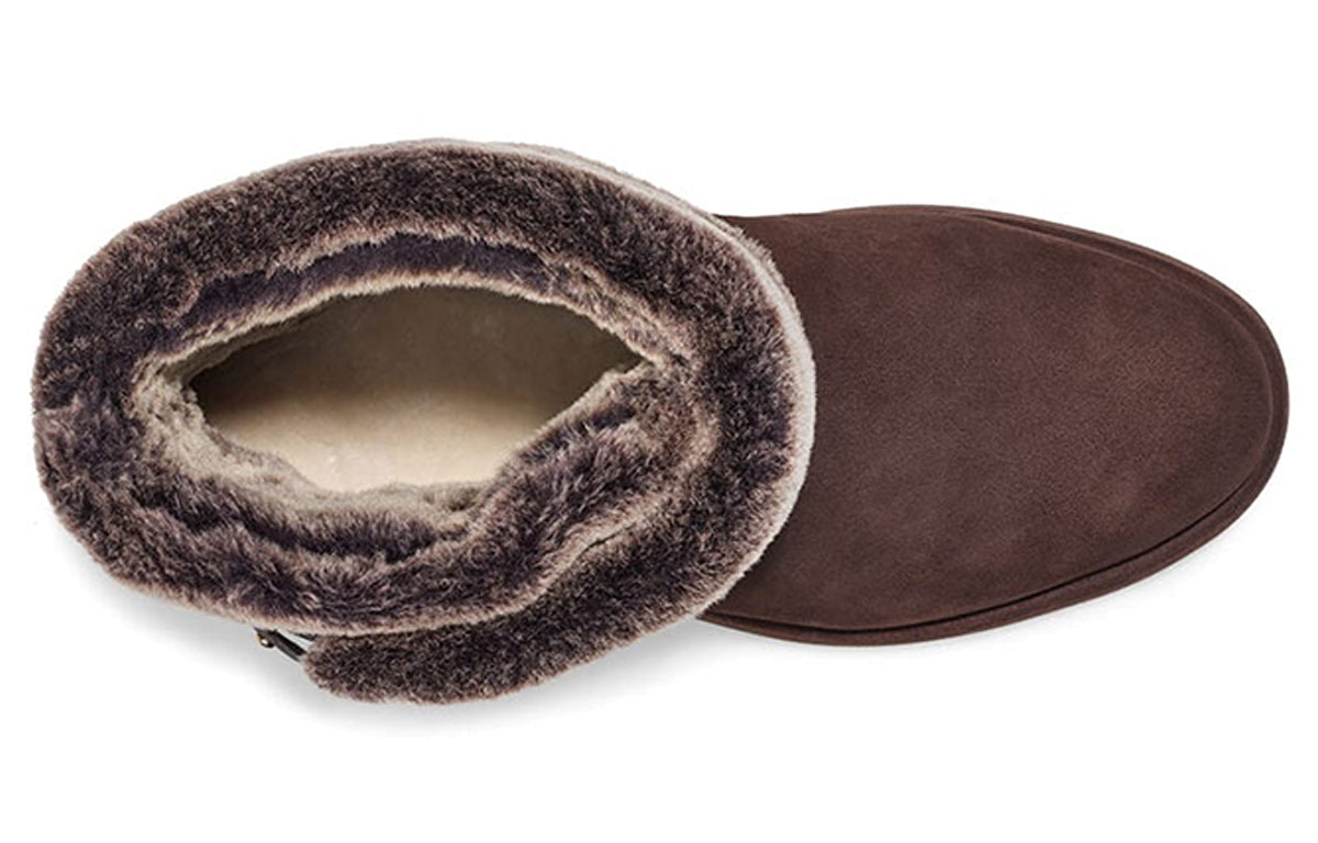 (W) UGG Classic Berge Mini 'Dark Red' 圖 5