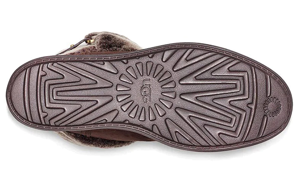 (W) UGG Classic Berge Mini 'Dark Red' 圖 6