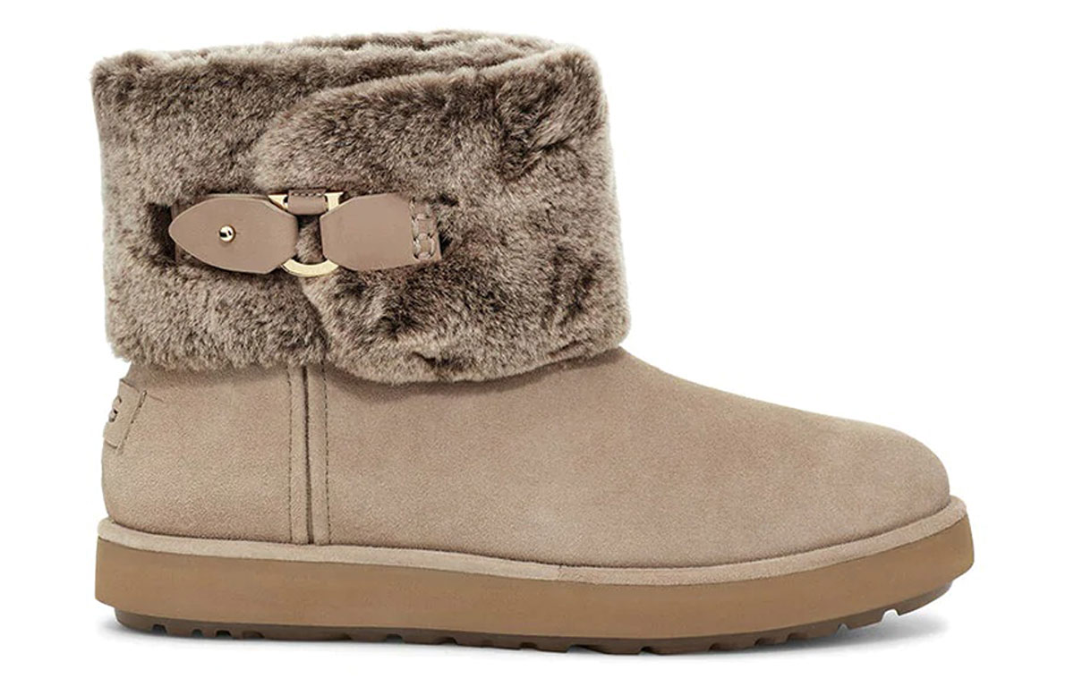 Order (Women) UGG Classic Berge Mini Suede 1107210-AMP