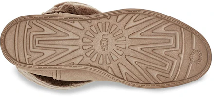 Details for UGG 經典 Berge 迷你麂皮雪靴 女款 棕黃色