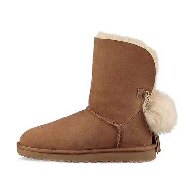 (W) UGG Classic Bling Charm Boot 'Chestnut'