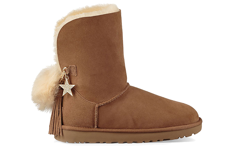 Order (W) UGG クラシック ブリング チャーム ブーツ (チェスナット) 1095717-CHE