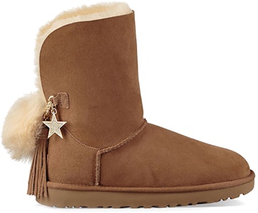 (W) UGG クラシック ブリング チャーム ブーツ (チェスナット) 1095717-CHE Order (W) UGG クラシック ブリング チャーム ブーツ (チェスナット) 1095717-CHE