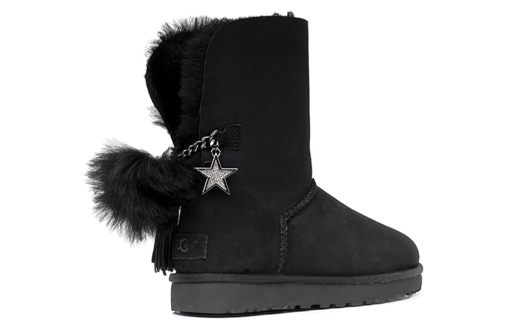 Shop (W) UGG 클래식 블링 참 부츠 '블랙' 1095717-BLK