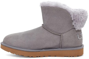 (Women) UGG Classic Bling Mini 'Grey Purple' 1118839-SAMT (Women) UGG Classic Bling Mini 'Grey Purple' 1118839-SAMT