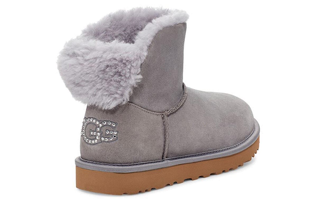 Shop (W) UGG Classic Bling Mini 'Kelabu Ungu' 1118839-SAMT