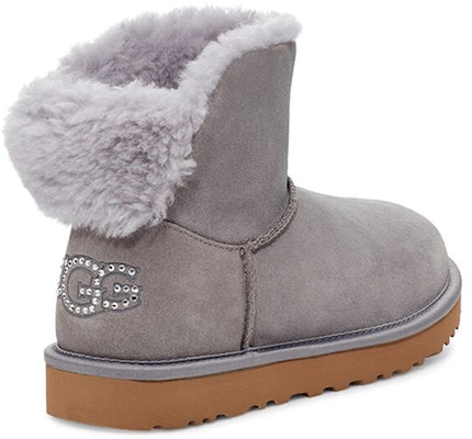 (Women) UGG Classic Bling Mini 'Grey Purple' 1118839-SAMT Shop (Women) UGG Classic Bling Mini 'Grey Purple' 1118839-SAMT