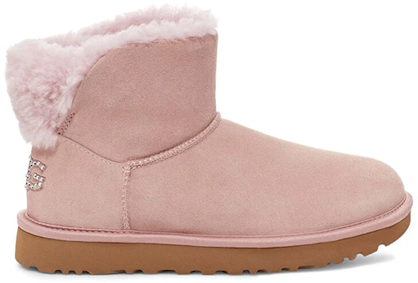 UGG 經典閃耀迷你款雪地靴 女性 粉色 Order UGG 經典閃耀迷你款雪地靴 女性 粉色