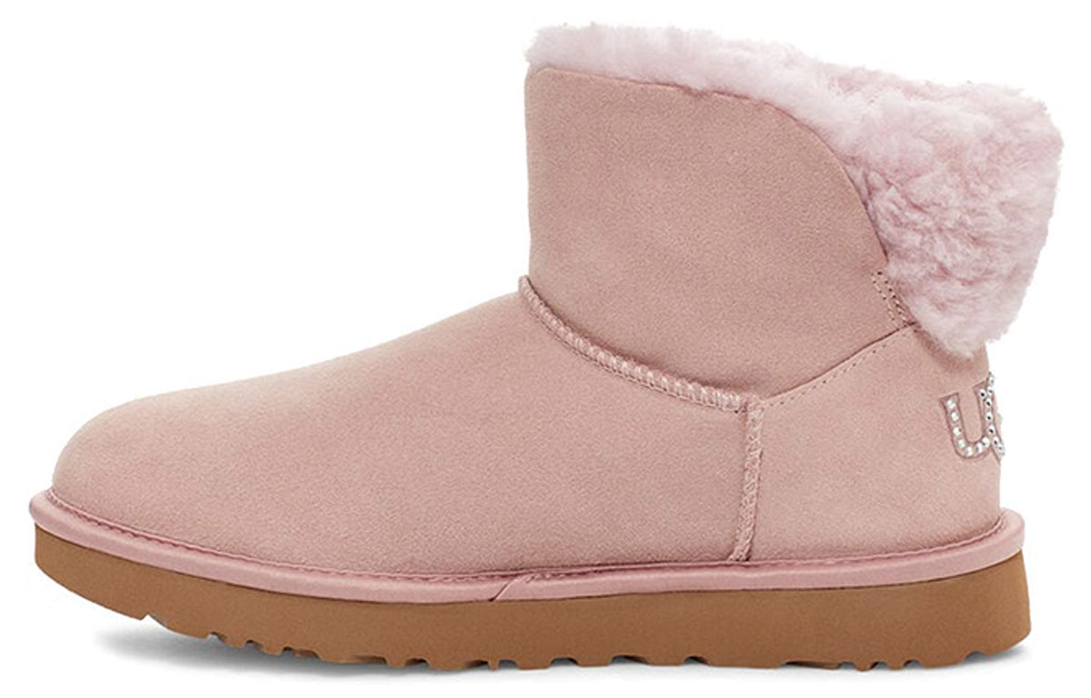 Buy (W) UGG Classic Bling Mini 'Pink' Sepatu Bot Wanita Merah Muda 1118839-PCRY