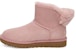 (Women) UGG Classic Bling Mini Fleece Lined Pink 1105364-PCRY