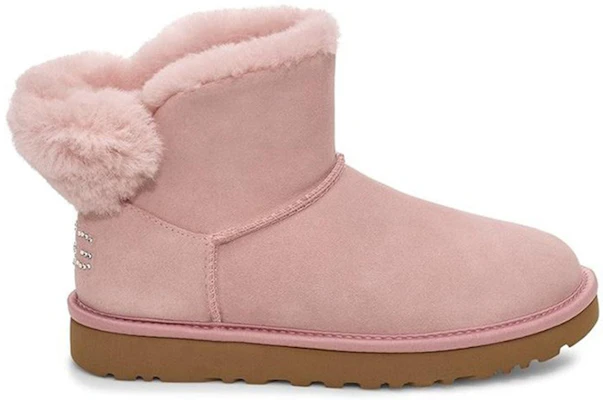 (W) UGG Classic Bling Mini Berbulu Pink 1105364-PCRY Order (W) UGG Classic Bling Mini Berbulu Pink 1105364-PCRY