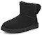 (Women) UGG Classic Bling Mini Fleece Lined Pure Black 1105364-BLK