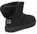 (Women) UGG Classic Bling Mini Fleece Lined Pure Black 1105364-BLK