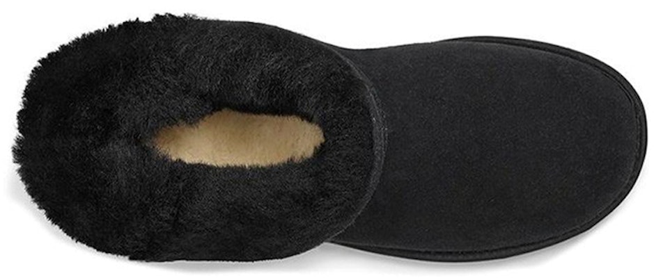 (Women) UGG Classic Bling Mini Fleece Lined Pure Black 1105364-BLK Purchase (Women) UGG Classic Bling Mini Fleece Lined Pure Black 1105364-BLK
