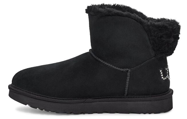 (Women) UGG Classic Bling Mini Snow Boots Black 1118839-BLK