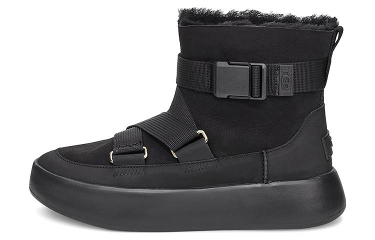 Buy (W) UGG Classic Boom Buckle But Salji Hitam 1104616-BLK