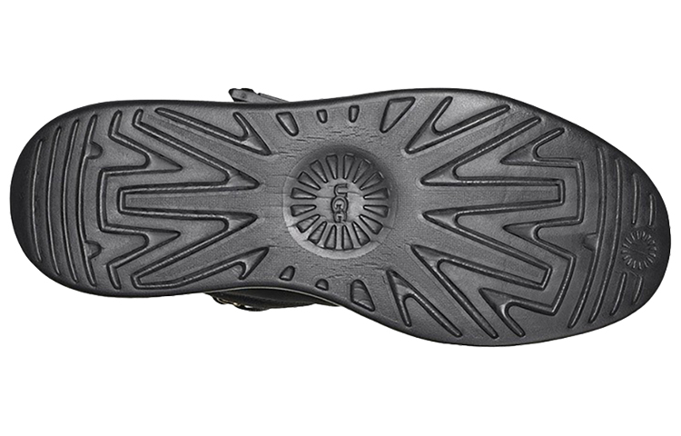 Details for (W) UGG Classic Boom Buckle But Salji Hitam 1104616-BLK