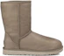 Order (W) UGG 클래식 숏 레더 부츠 1006594-FEA