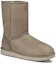Lookbook (W) UGG 클래식 숏 레더 부츠 1006594-FEA