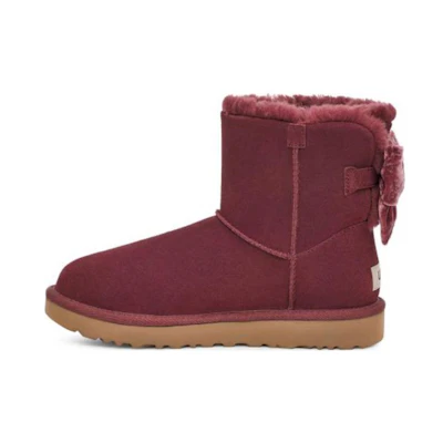 (W) UGG Mini Bailey Bow Boots 'Wild Grape'