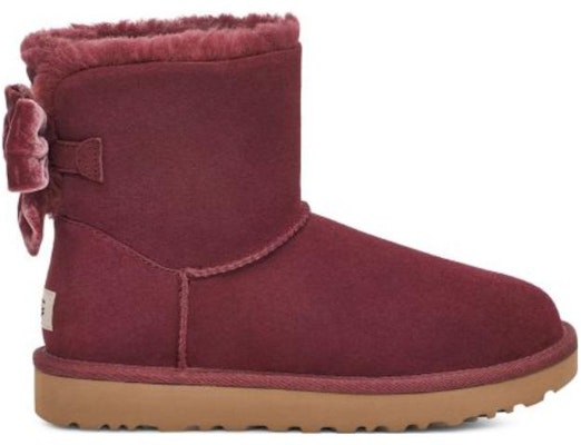 (Women) UGG Mini Bailey Bow Boots 'Wild Grape' 1138172-WGRP Order (Women) UGG Mini Bailey Bow Boots 'Wild Grape' 1138172-WGRP
