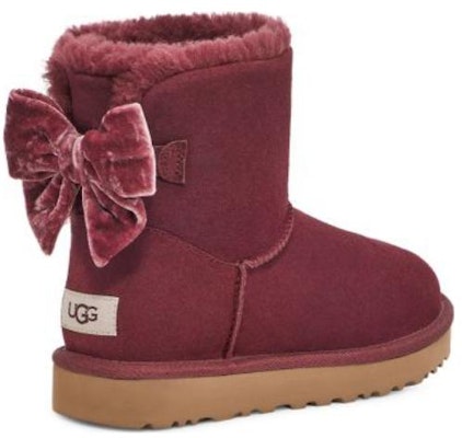 (Women) UGG Mini Bailey Bow Boots 'Wild Grape' 1138172-WGRP Purchase (Women) UGG Mini Bailey Bow Boots 'Wild Grape' 1138172-WGRP