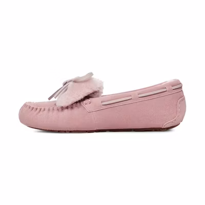 (W) UGG Dakota Double Bow 'Rose Grey'