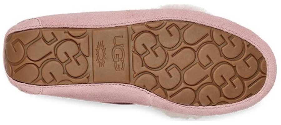 (W) UGG Dakota Double Bow 'Rose Grey' - Abu-abu Mawar 1118913-RSGRY Details for (W) UGG Dakota Double Bow 'Rose Grey' - Abu-abu Mawar 1118913-RSGRY