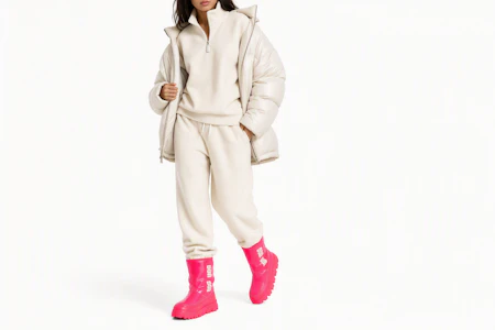 Order (女款)UGG 經典 Brellah 迷你靴 超級珊瑚紅色 1144059-SPCL